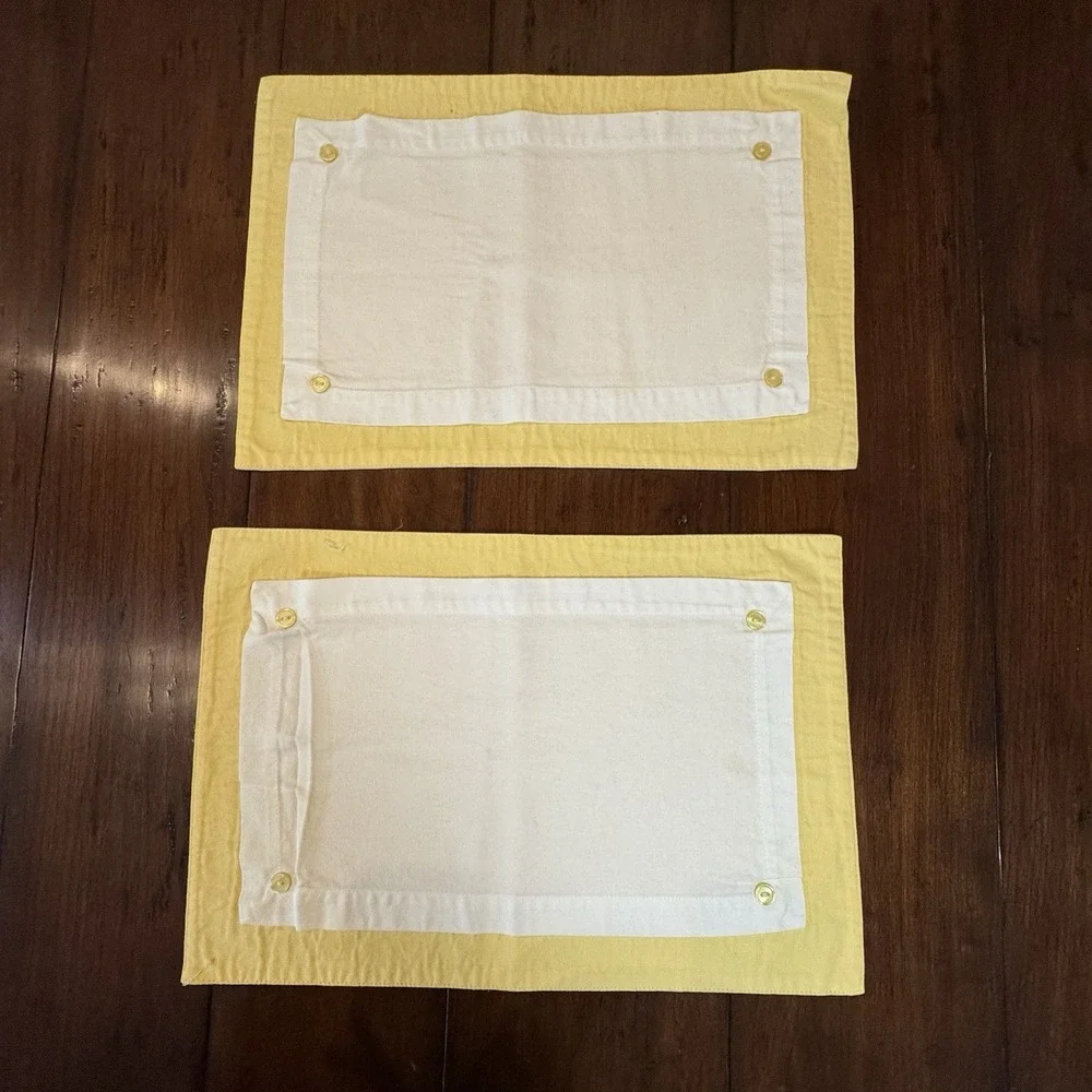 Lot of 6 Vintage Handmade Placemats Tablecloth Cloths‎ Charleston SC 13x17–13x19